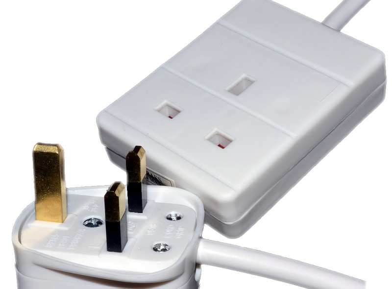 1 socket extension cord