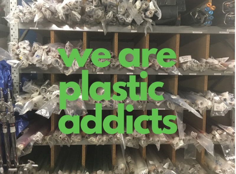 We are plastic addicts