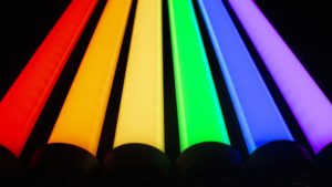 Quasar Colour and Rainbow LED Tubes