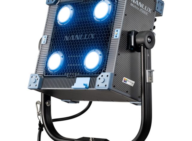 Find out more about hiring the Nanlux 2500C Matrix 4 Light Kit